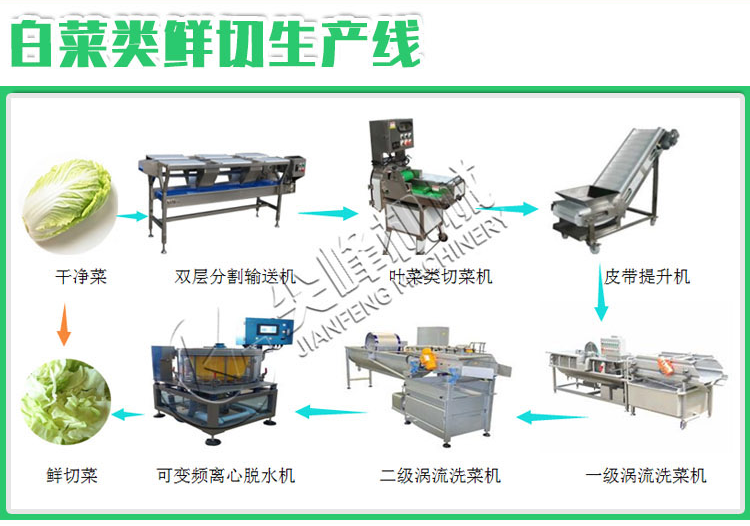 保鲜蔬菜清洗加工设备